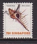 1478 – Singapore michel 274A gestempeld , Murex troschell, Verzenden, Gestempeld