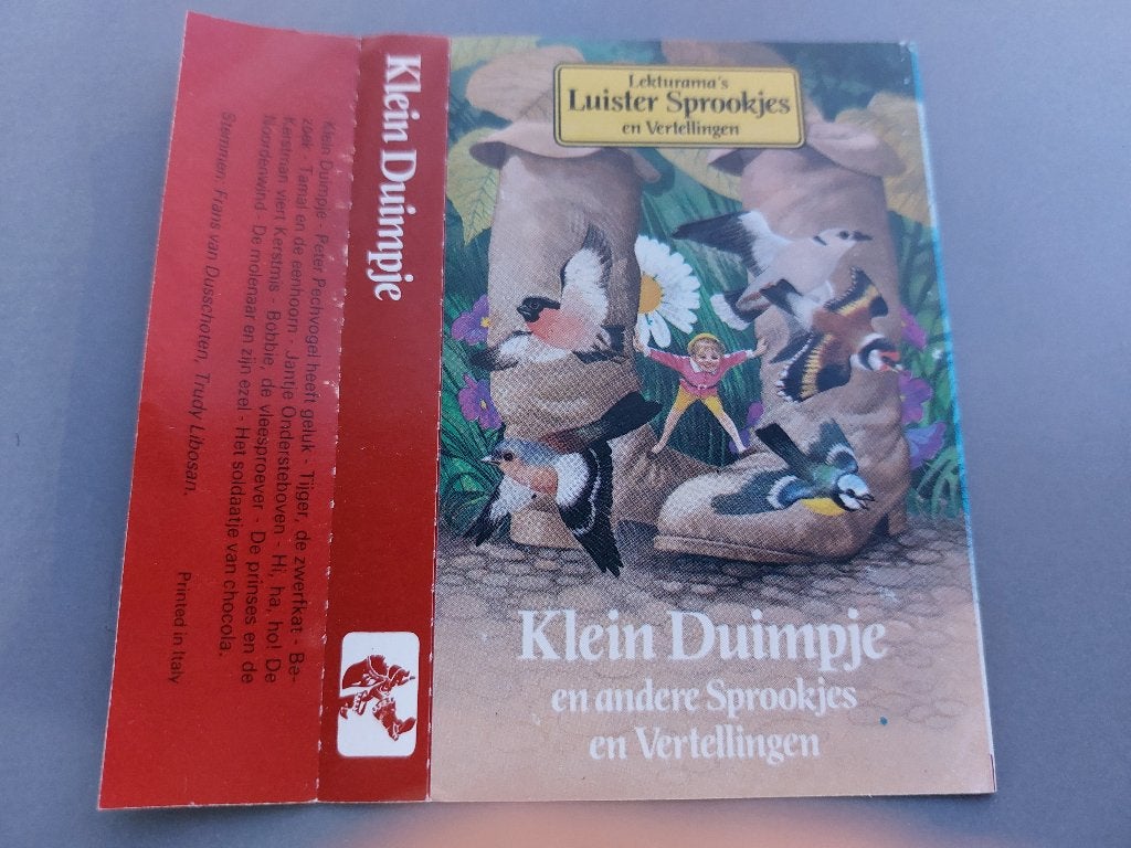 LEKTURAMA LUISTERSPROOKJES - KLEIN DUIMPJE (MC), Kinderen en Jeugd, 1 bandje, Ophalen of Verzenden, Zo goed als nieuw