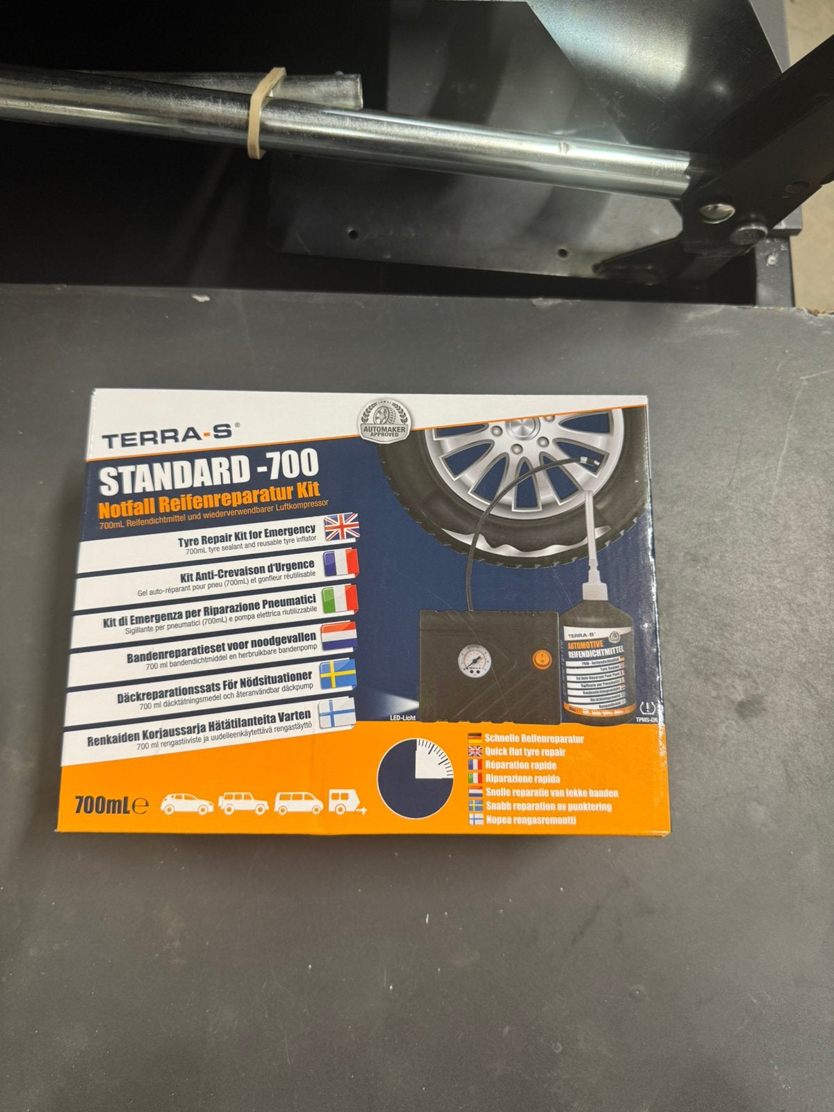 Banden reparatieset, Ophalen, Nieuw