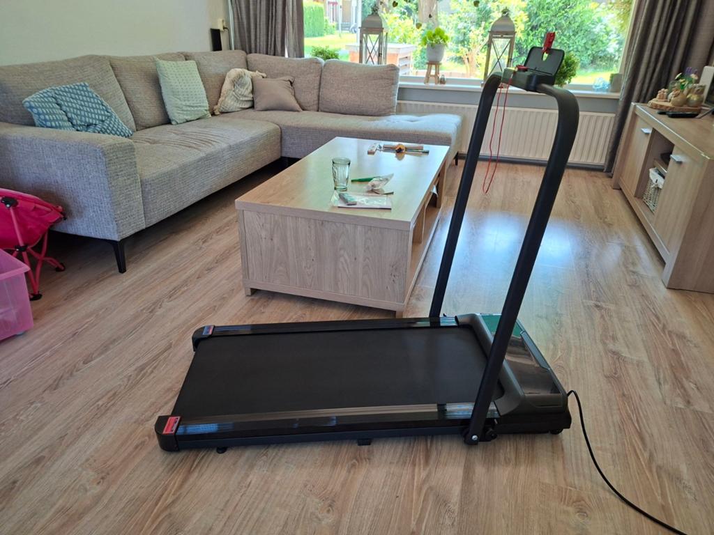 Opvouwbare loopband - Home Fitness Code - Zo goed als nieuw, Ophalen, Zo goed als nieuw, Metaal, Loopband