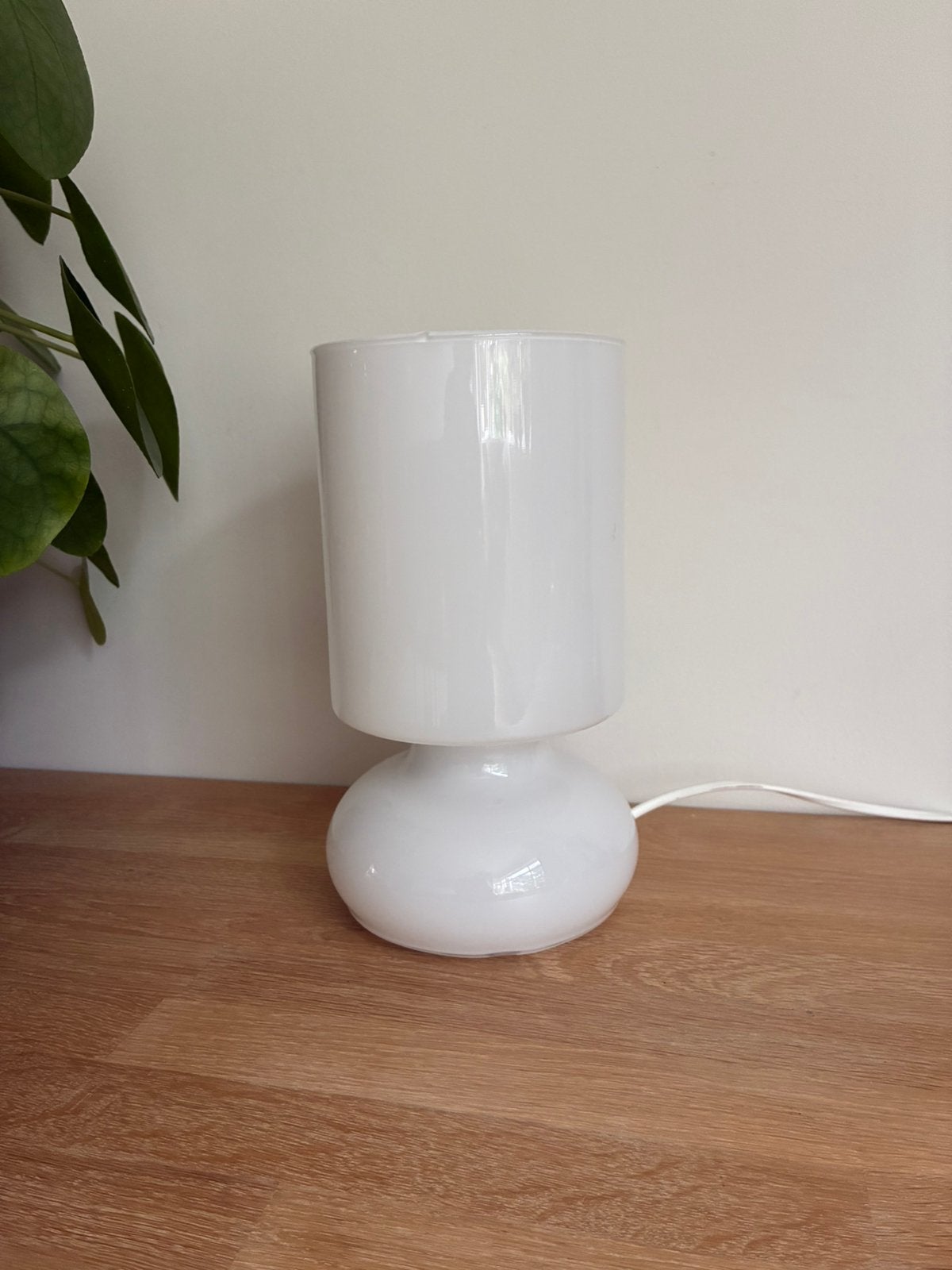 Tafellamp lamp IKEA Lykta, Ophalen of Verzenden, Zo goed als nieuw, Glas, IKEA