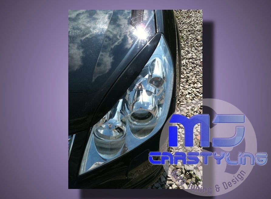 Opel Vectra C Facelift - Koplampspoilers, Ophalen of Verzenden, MJ-Carstyling, Info@mj-carstyling.net, Sibeliusstraat 81 5011JH Tilburg