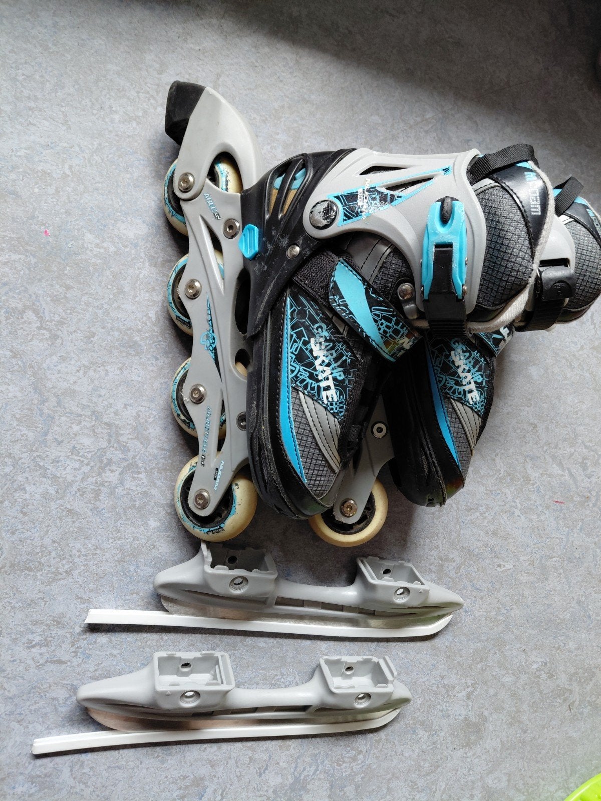 Skeelers HIJDAM., Sport en Fitness, Skeelers, Verstelbaar, Kinderen, Zo goed als nieuw, Inline skates 4 wielen