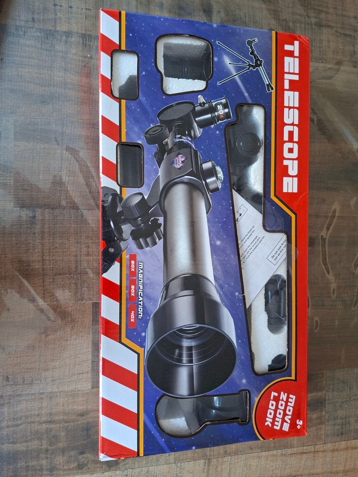 Telescoop met statief, Ophalen, Gebruikt, Lenzentelescoop (refractor), Met statief