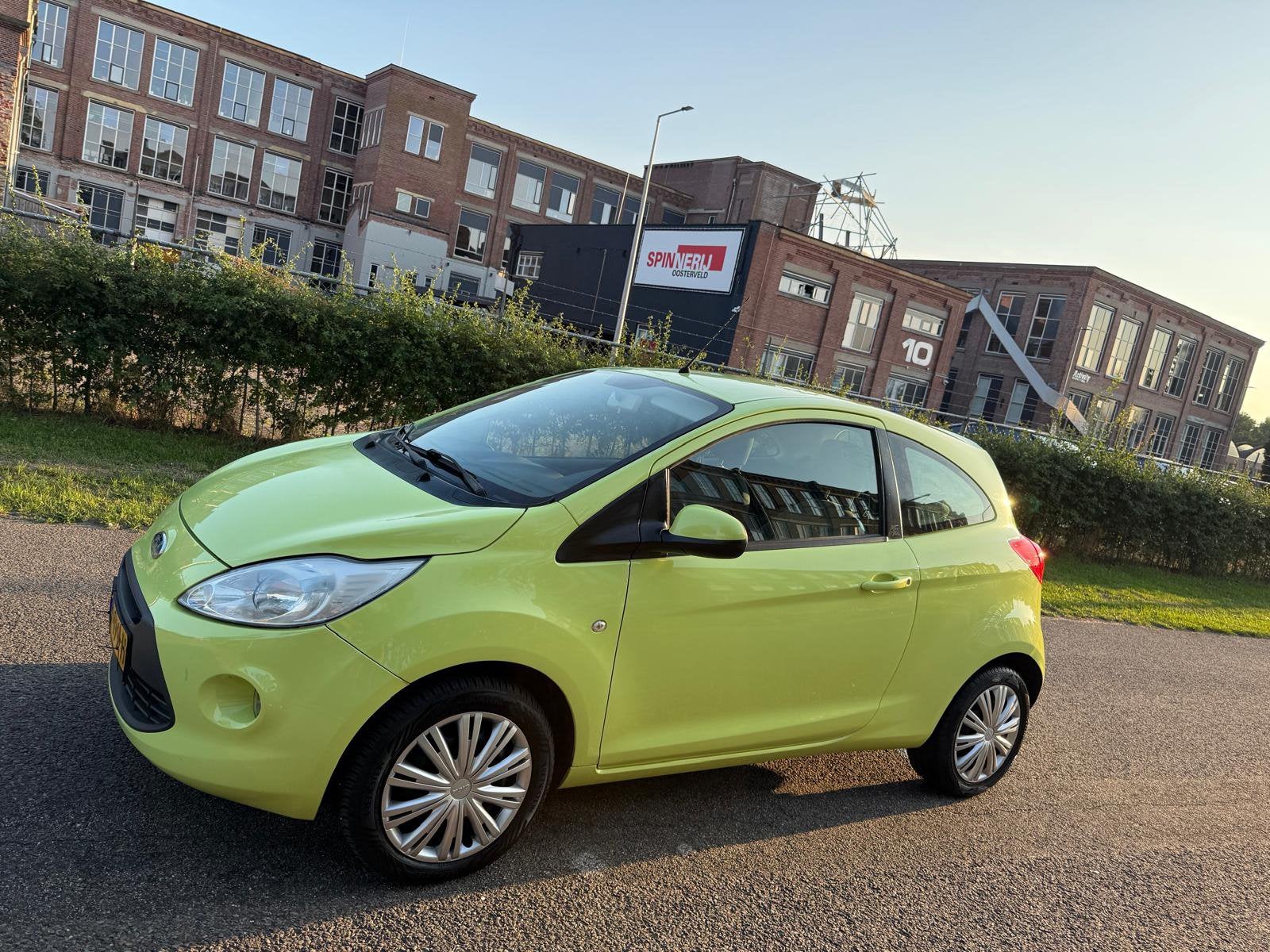Ford Ka 1.2 51KW 2010 Groen apk ✅airco ✅, Auto's, Ford, Voorwielaandrijving, Stof, 1242 cc, 4 cilinders