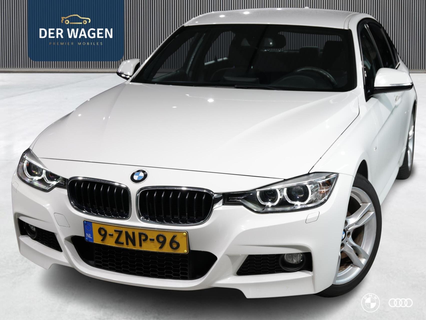 BMW 316i M SPORT / HIFI / CLIMA / CRUISE / 18", Auto's, Automaat, 4 cilinders, Met garantie (alle), Wit
