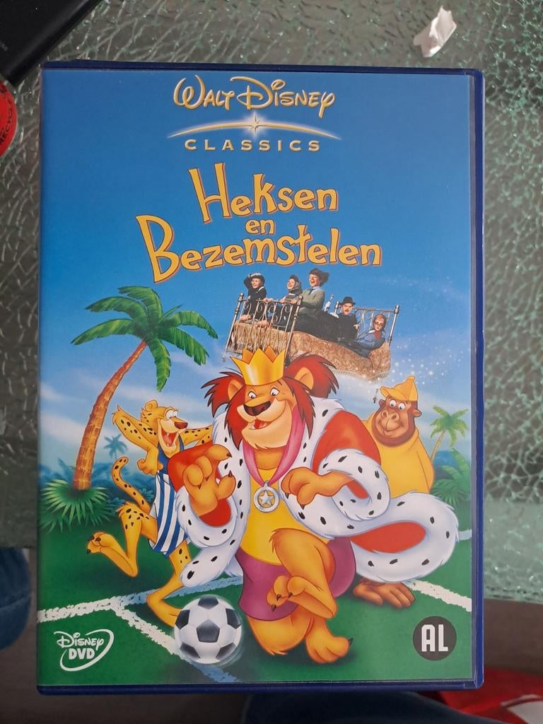 Heksen en bezemstelen (dvd), Alle leeftijden, Ophalen of Verzenden, Zo goed als nieuw