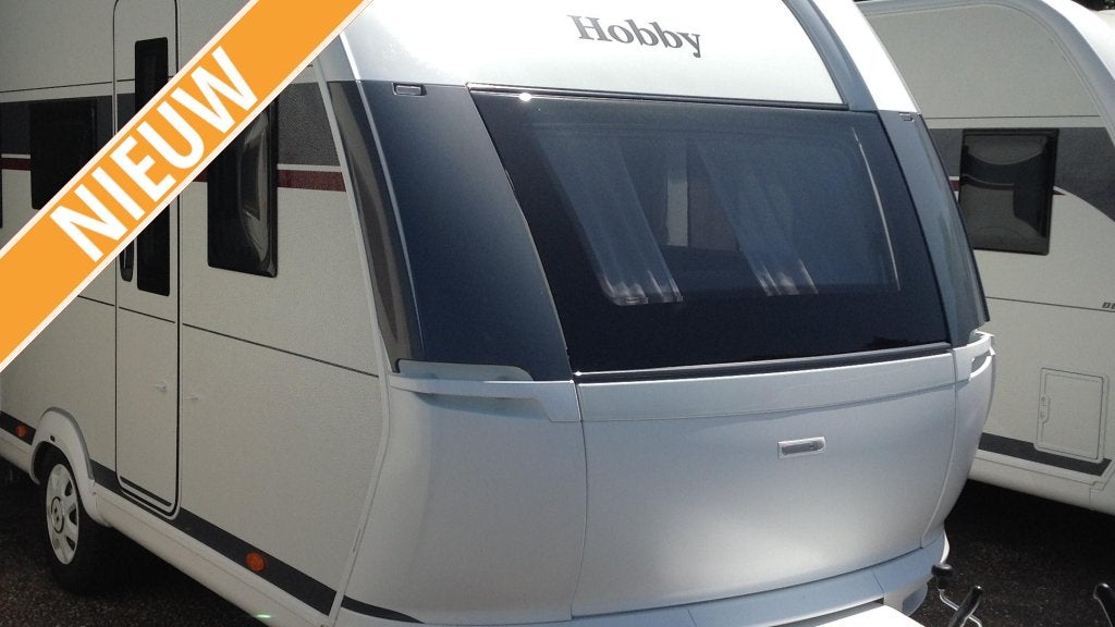 Hobby De Luxe 460 LU, Caravans en Kamperen, Schokbreker, Rondzit, Hobby, 4 tot 5 meter