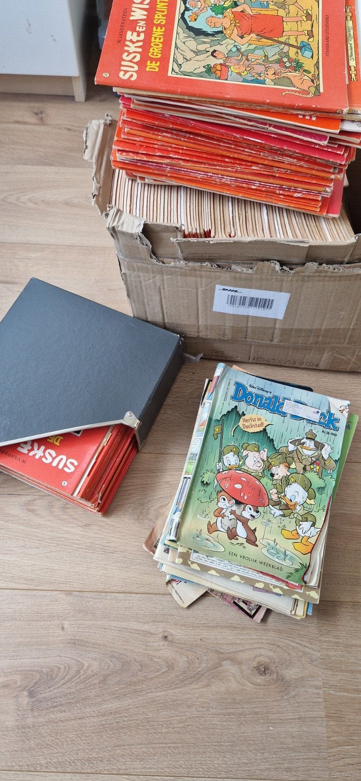 suske & wiske's/ donald ducks zeldzame exemplaren, Meerdere stripboeken, Ophalen of Verzenden, Gelezen