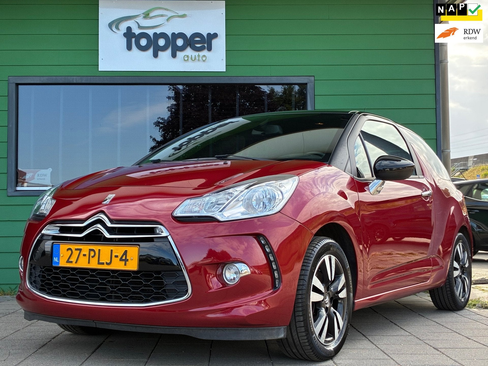 Citroen DS3 1.6 So Chic|1e Eigenaar|CruiseControl|Climatroni, Auto's, Citroën, Bedrijf, Te koop, DS3, ABS, Airbags, Airconditioning