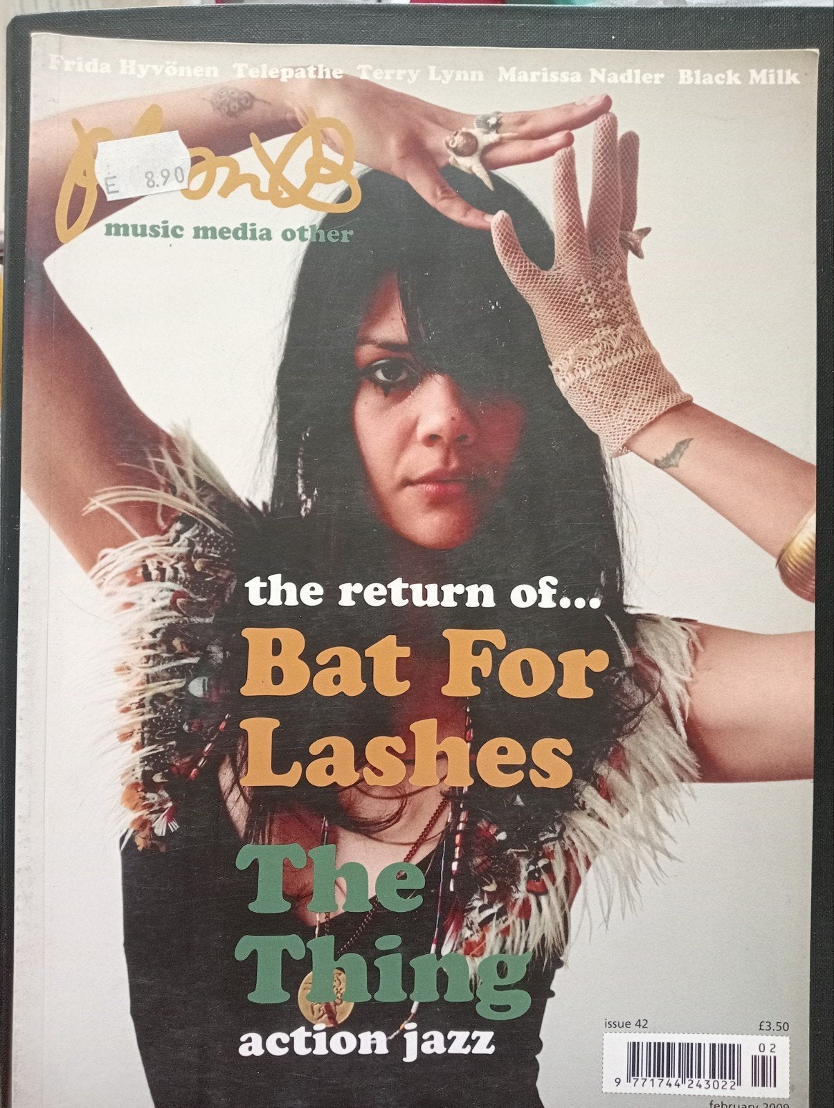 JONBE Magazine Issue 42 - Bat For Lashes, The Thing, Ophalen of Verzenden