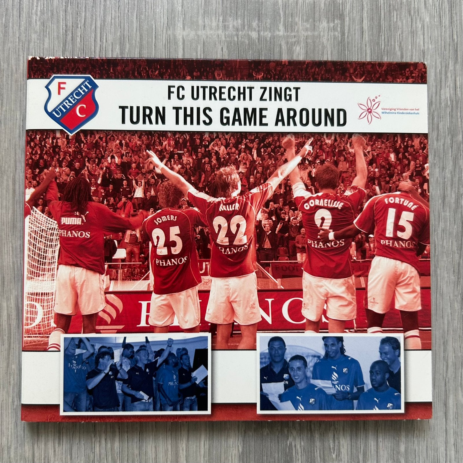 Cd FC Utrecht - Turn This Game Around, Ophalen of Verzenden, Zo goed als nieuw, F.C. Utrecht, Overige typen