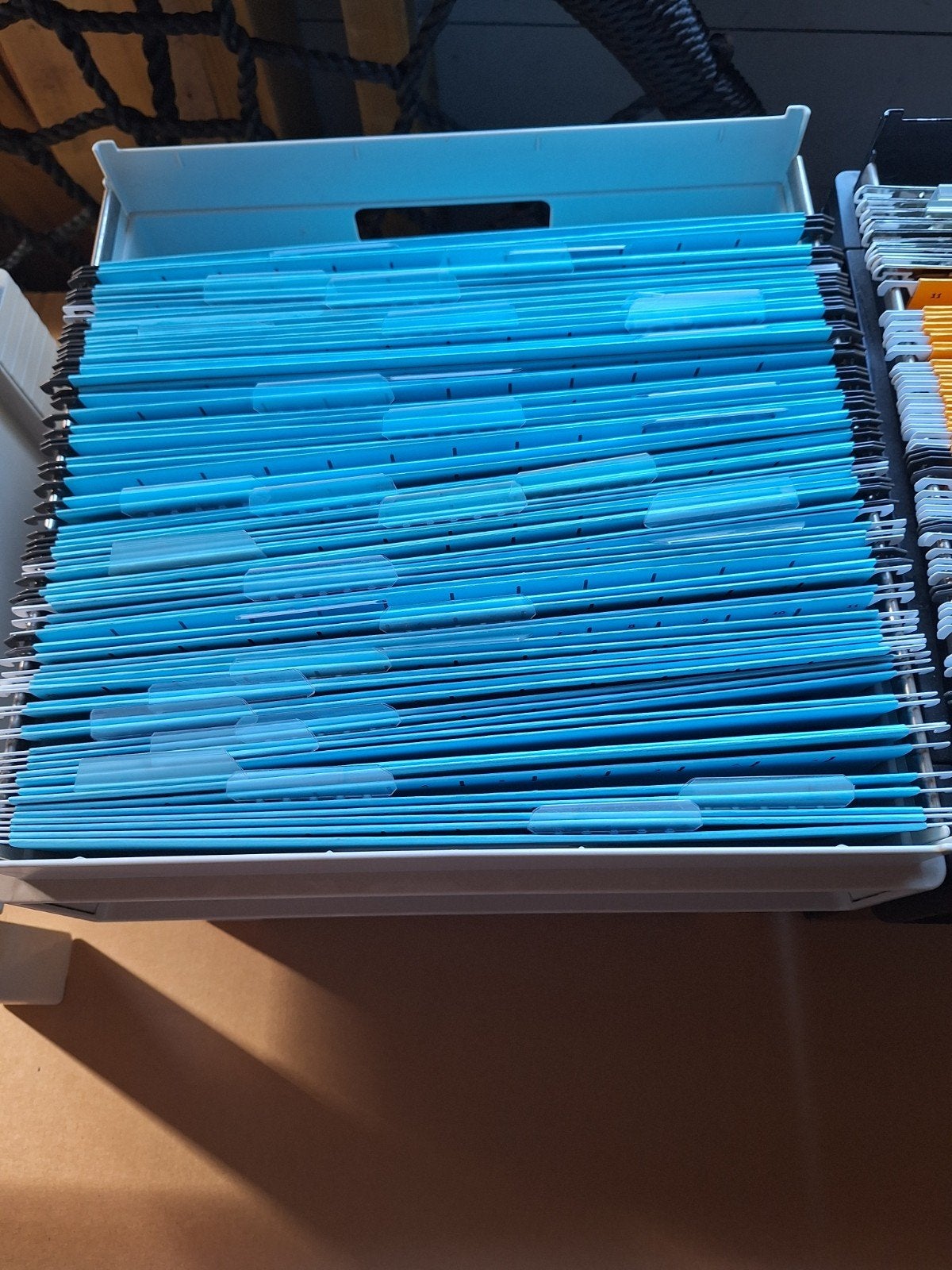Dossiermappen met bak., Diversen, Ophalen, Gebruikt