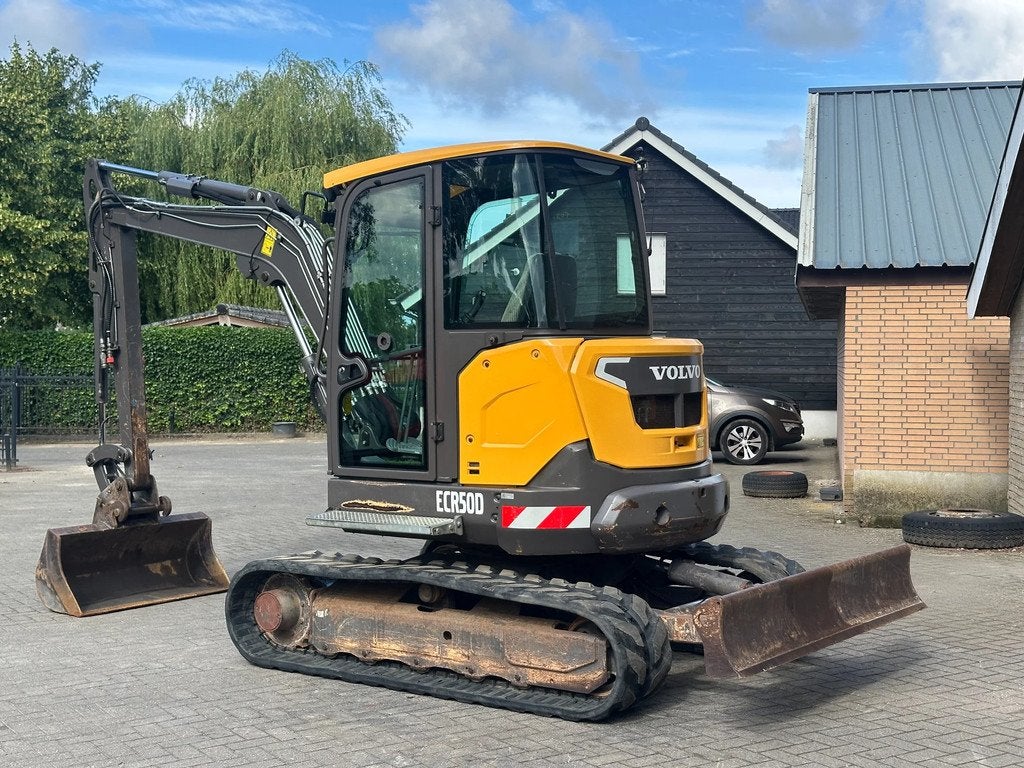 Volvo ECR50D (bj 2015), Zakelijke goederen, Machines en Bouw | Kranen en Graafmachines, Graafmachine