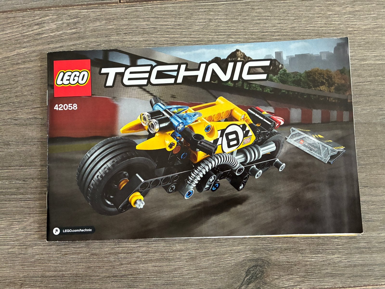 Technic Stunt Bike #42058 (2017), Ophalen, Lego, Compleet, Zo goed als nieuw