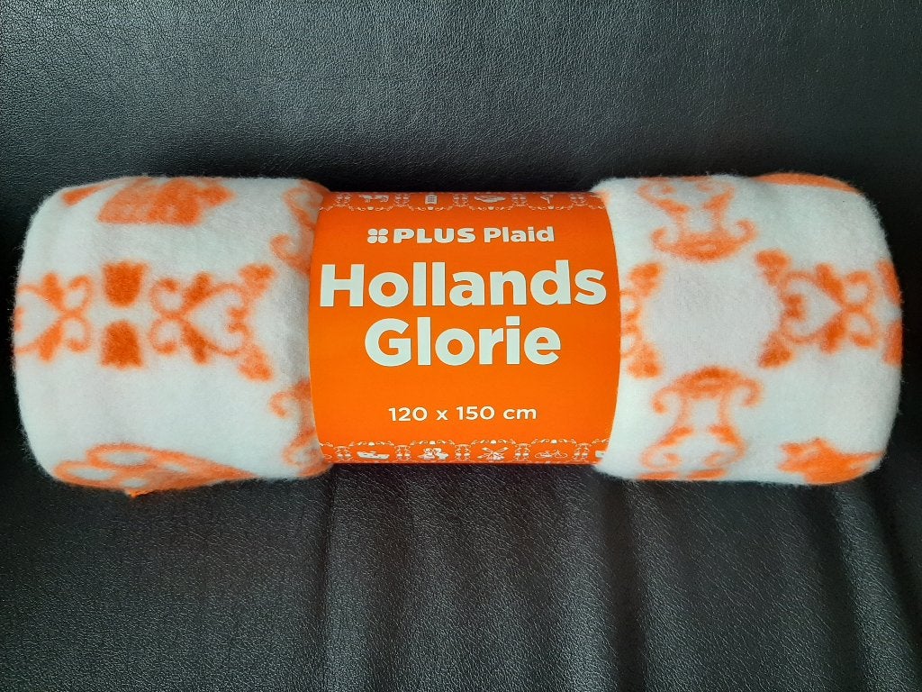 Hollands glorie fleece plaid 120x150 *NIEUW*, Ophalen of Verzenden, Nieuw, Fleecedeken