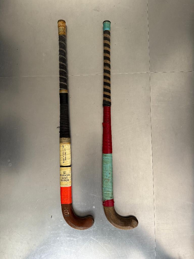 2 oude hockeysticks, Ophalen, Gebruikt, Stick