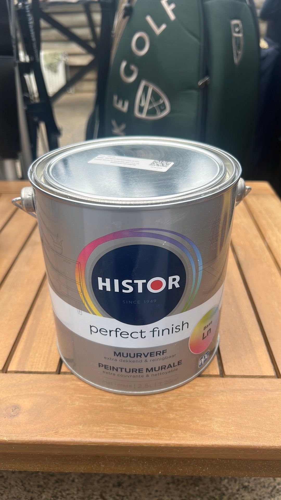 Histor perfect finish Farrow and Ball School house white, Doe-het-zelf en Verbouw, Verf, Beits en Lak, Ophalen of Verzenden, Zo goed als nieuw