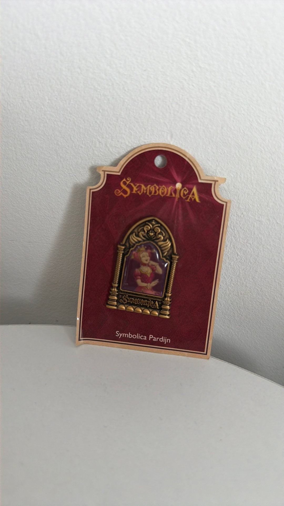 Efteling Symbolica Pardijn pin, Verzamelen, Efteling, Ophalen of Verzenden, Zo goed als nieuw, Button of Speldje