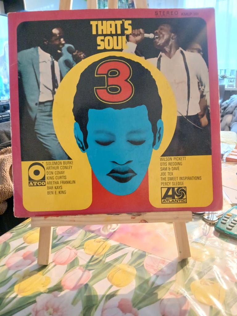 That's Soul 3 LP - Diverse Artiesten (Atlantic, Stereo), Cd's en Dvd's, Vinyl | R&B en Soul, Gebruikt, Ophalen of Verzenden, Complilatie