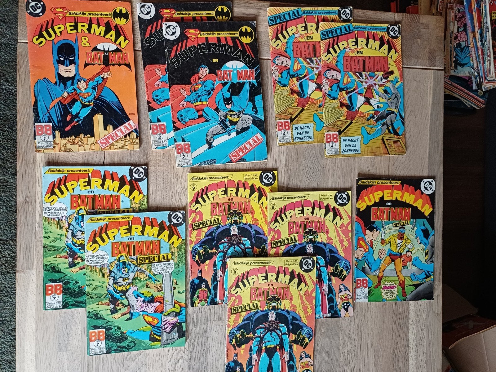 Superman en Batman Special (11 stuks) - Baldakijn Boeken, Boeken, Meerdere comics, Ophalen of Verzenden, Gelezen, Europa