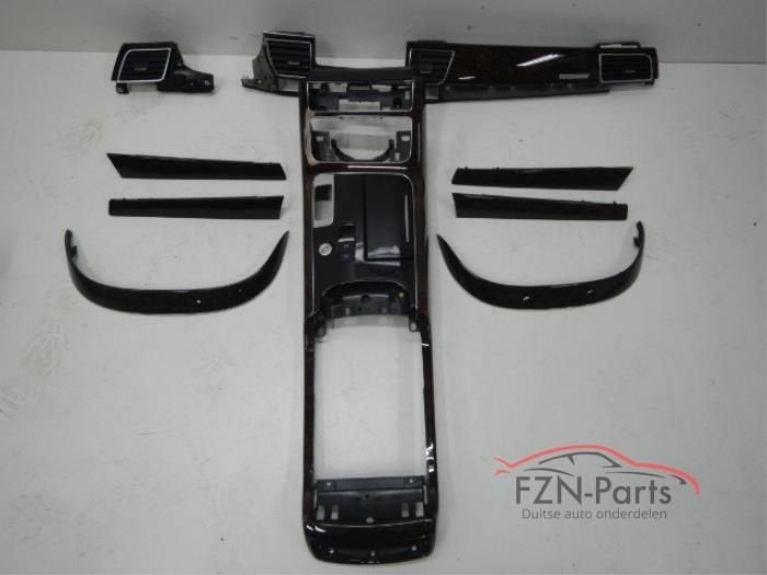 Audi A8 4H Inleglijsten Sierlijsten Interieur Dashboard Hout, Auto-onderdelen, Dashboard en Schakelaars, Ophalen of Verzenden
