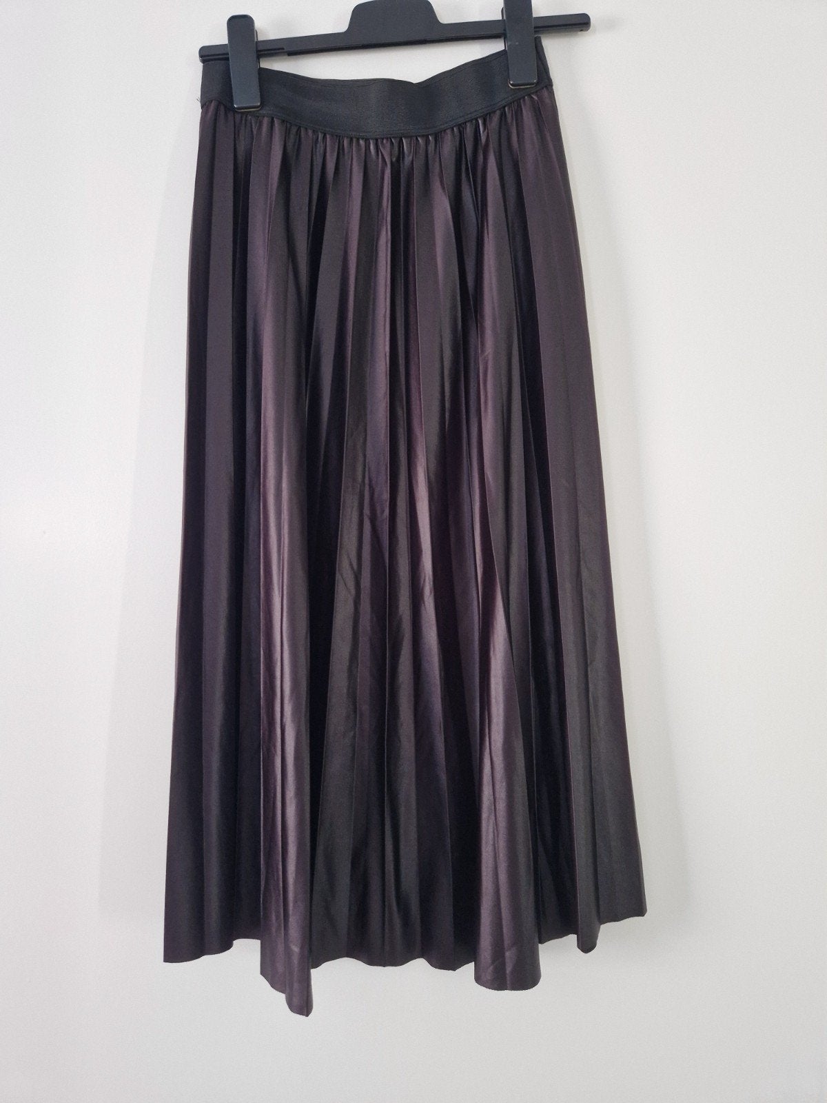 Nieuwe VILA Faux Leren Plissé Rok, Kleding | Dames, Rokken, VILA, Zwart, Maat 42/44 (L), Nieuw