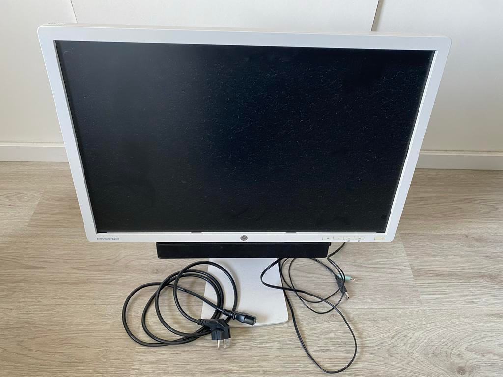 HP EliteDisplay E241e Monitor - In hoogte verstelbaar, Computers en Software, Monitoren, Ophalen, Gebruikt, In hoogte verstelbaar