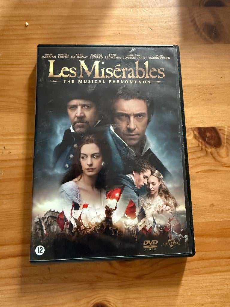 Les Misérables - DVD Film, Cd's en Dvd's, Dvd's | Drama, Zo goed als nieuw, Alle leeftijden, Ophalen of Verzenden