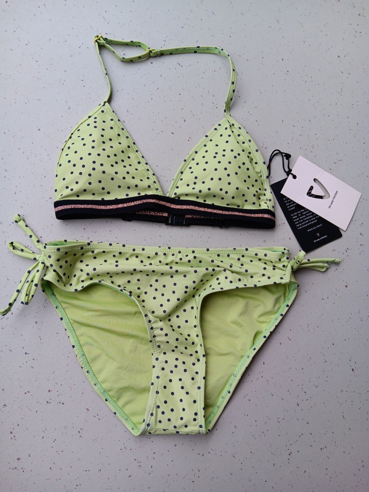 NEW No Way Monday 158/164 bikini lime, Meisje, Ophalen of Verzenden, No Way Monday, Nieuw