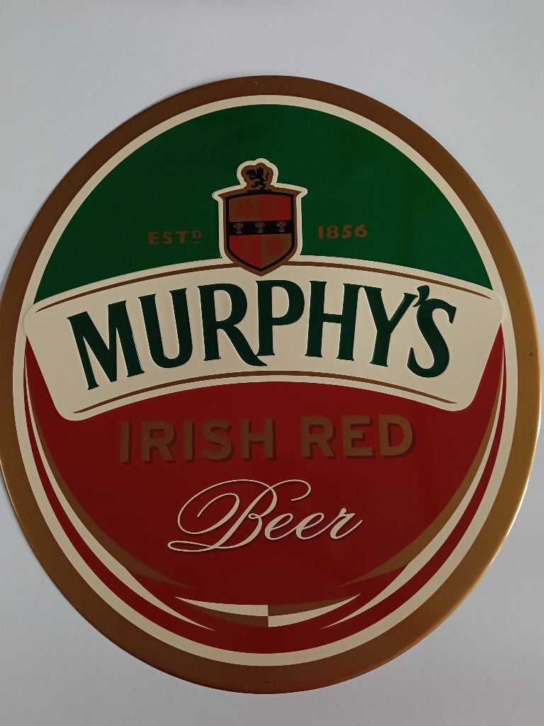 Murphy's bier reclame, Verzamelen, Ophalen of Verzenden, Nieuw, Reclamebord, Plaat of Schild, Overige merken