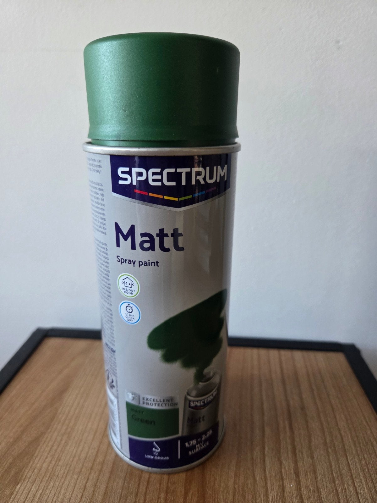 Spectrum Matt Spray Paint - Groen, Nieuw, Ophalen of Verzenden, Lak, Minder dan 5 liter