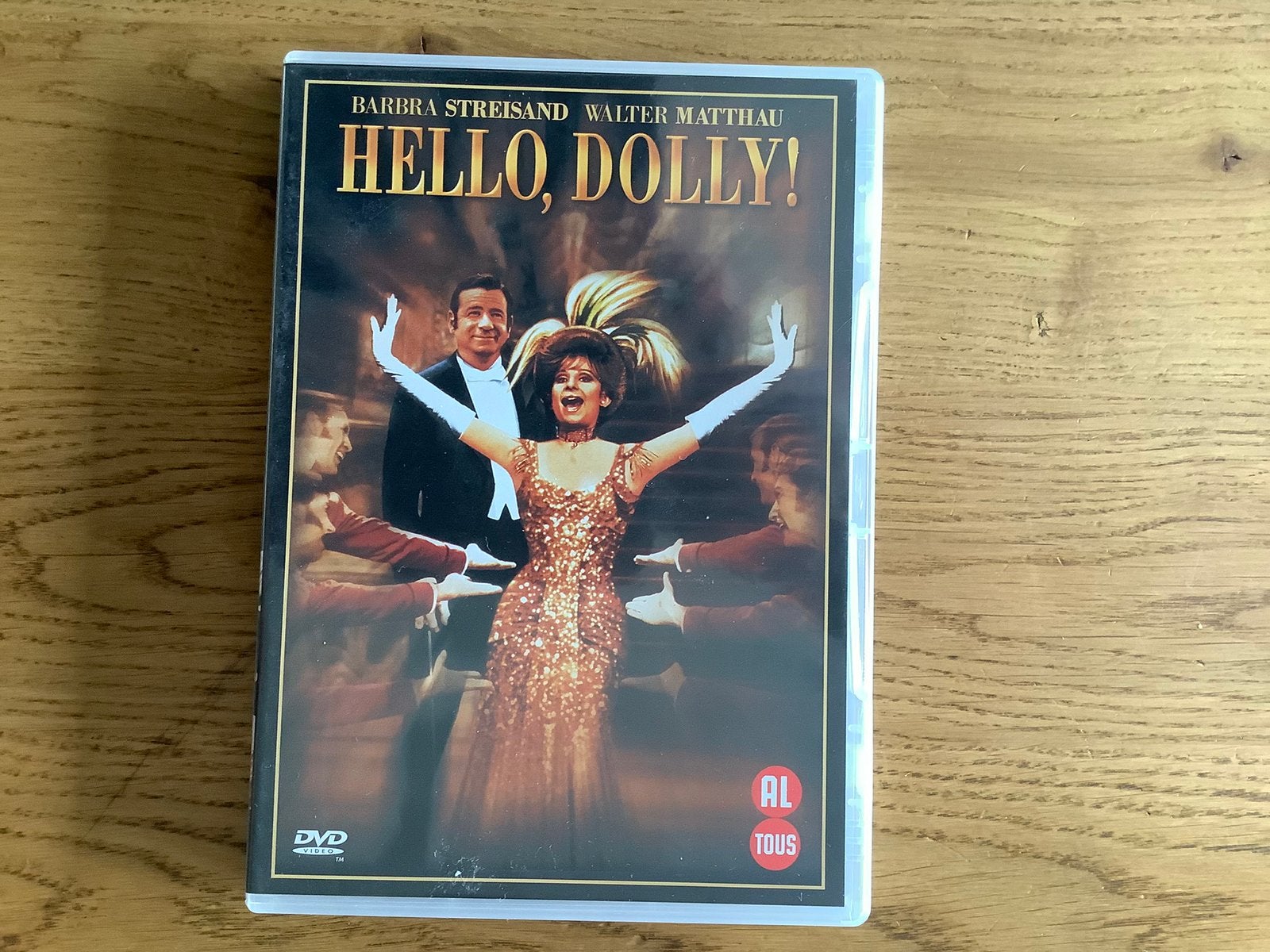9). HELLO DOLLY met Barbara Streisand, Walther Matthau., Alle leeftijden, Ophalen of Verzenden, Zo goed als nieuw