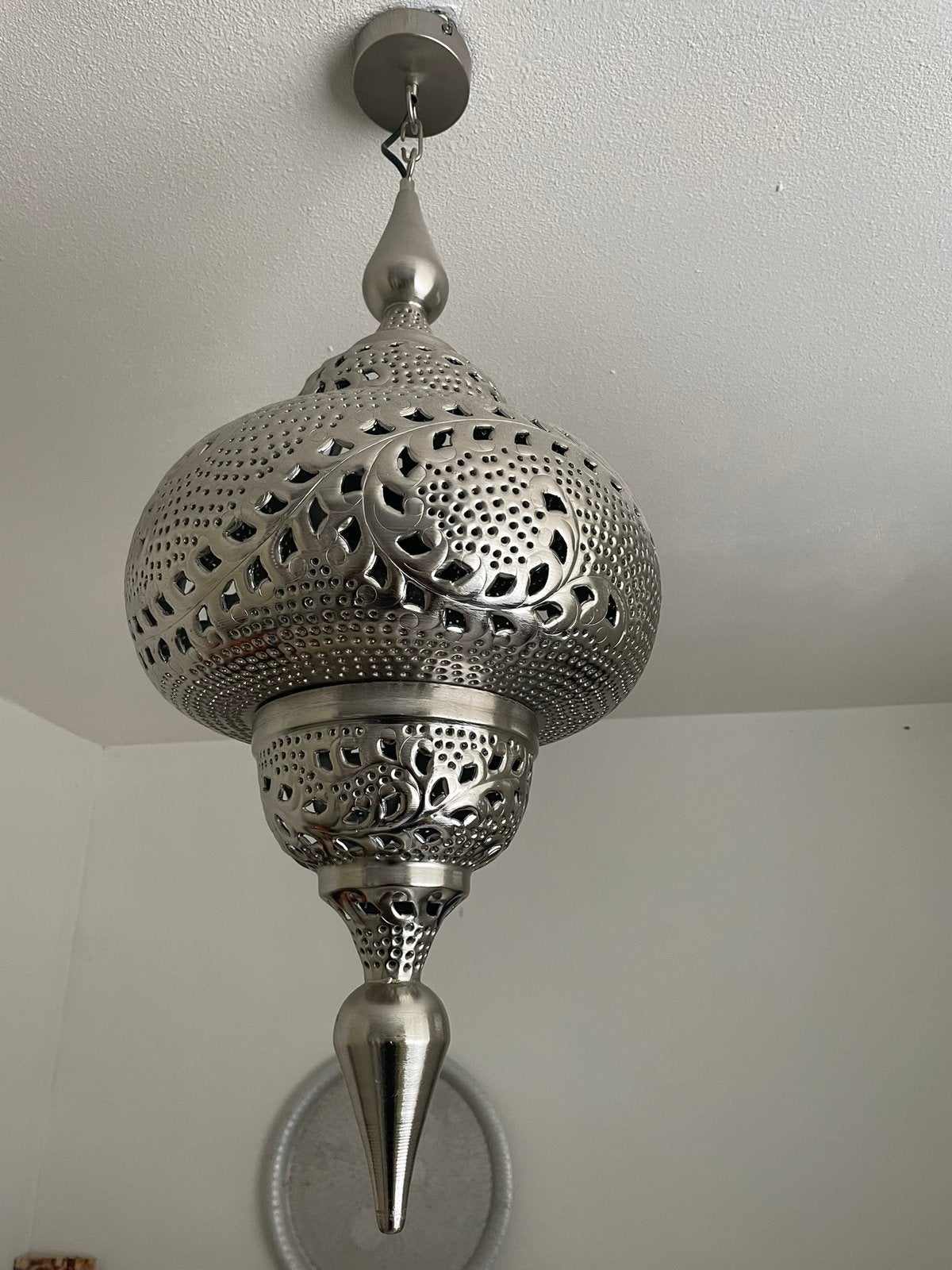 Arabische lamp, Ophalen, Zo goed als nieuw, Metaal, Arabisch