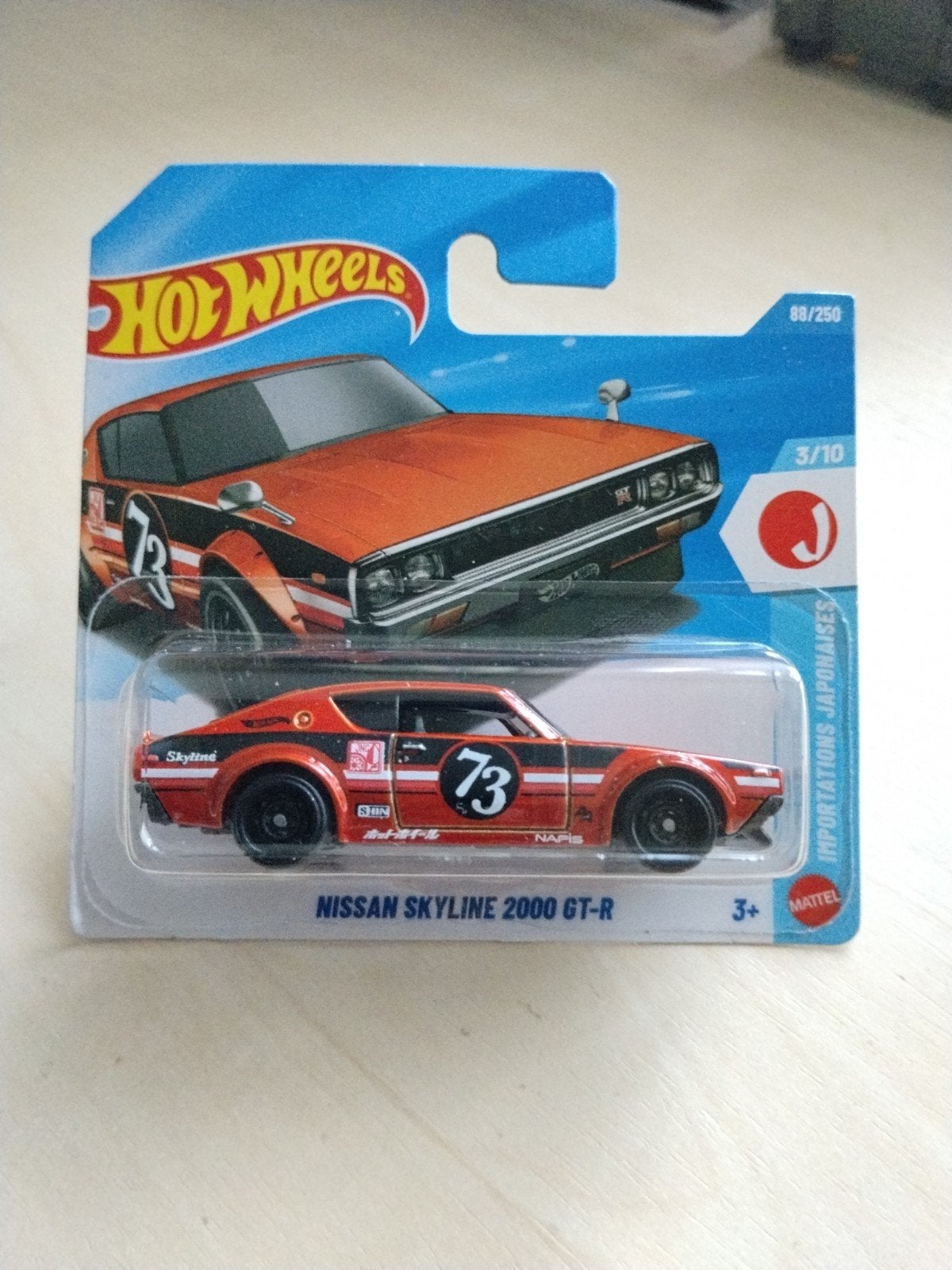 Hotwheels Nissan skyline 2000 GT-R hot wheels, Ophalen of Verzenden, Nieuw, Auto