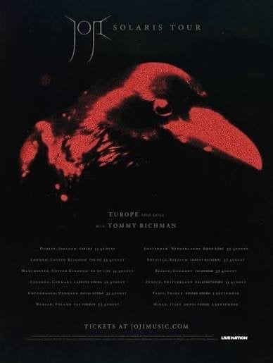 Joji zitplek Solaris Tour Ziggo Dome, Eén persoon, Augustus