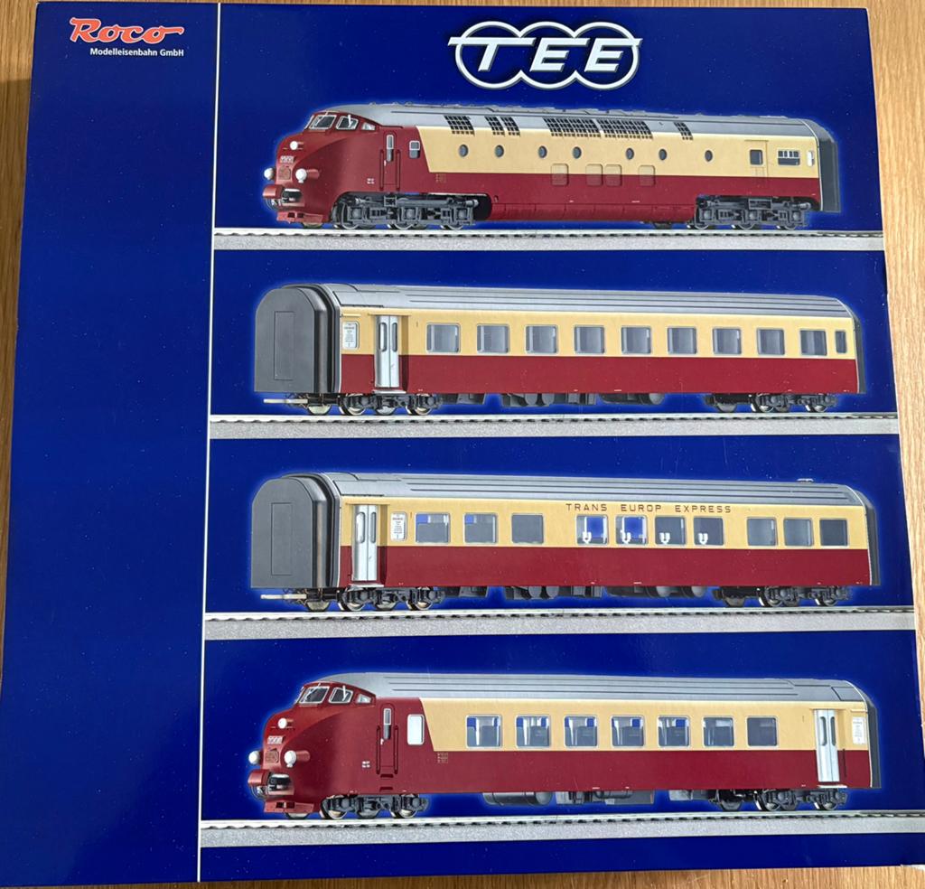 Roco 63127 H0 SBB TEE Arbaléte set digital/geluid Nieuwstaat, Hobby en Vrije tijd, Modeltreinen | H0, Ophalen of Verzenden, Zo goed als nieuw