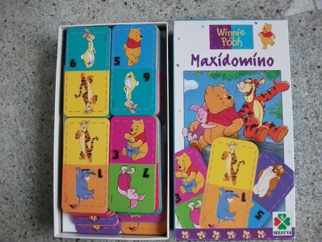 Spel Winnie the Pooh maxi Domino, Kinderen en Baby's, Speelgoed | Educatief en Creatief, Ophalen of Verzenden, Zo goed als nieuw