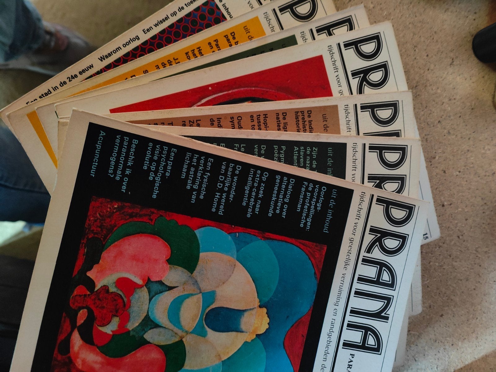 Prana Tijdschriften - Parapsychologie en meer (7 stuks), Boeken, Tijdschriften en Kranten, Ophalen of Verzenden, Gelezen