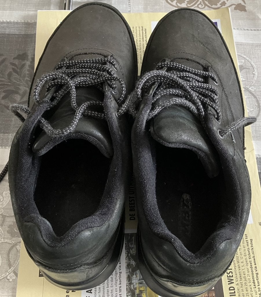 Zwarte MBT wandelschoenen, Ophalen, Zwart, Gedragen, Wandelschoenen of Bergschoenen