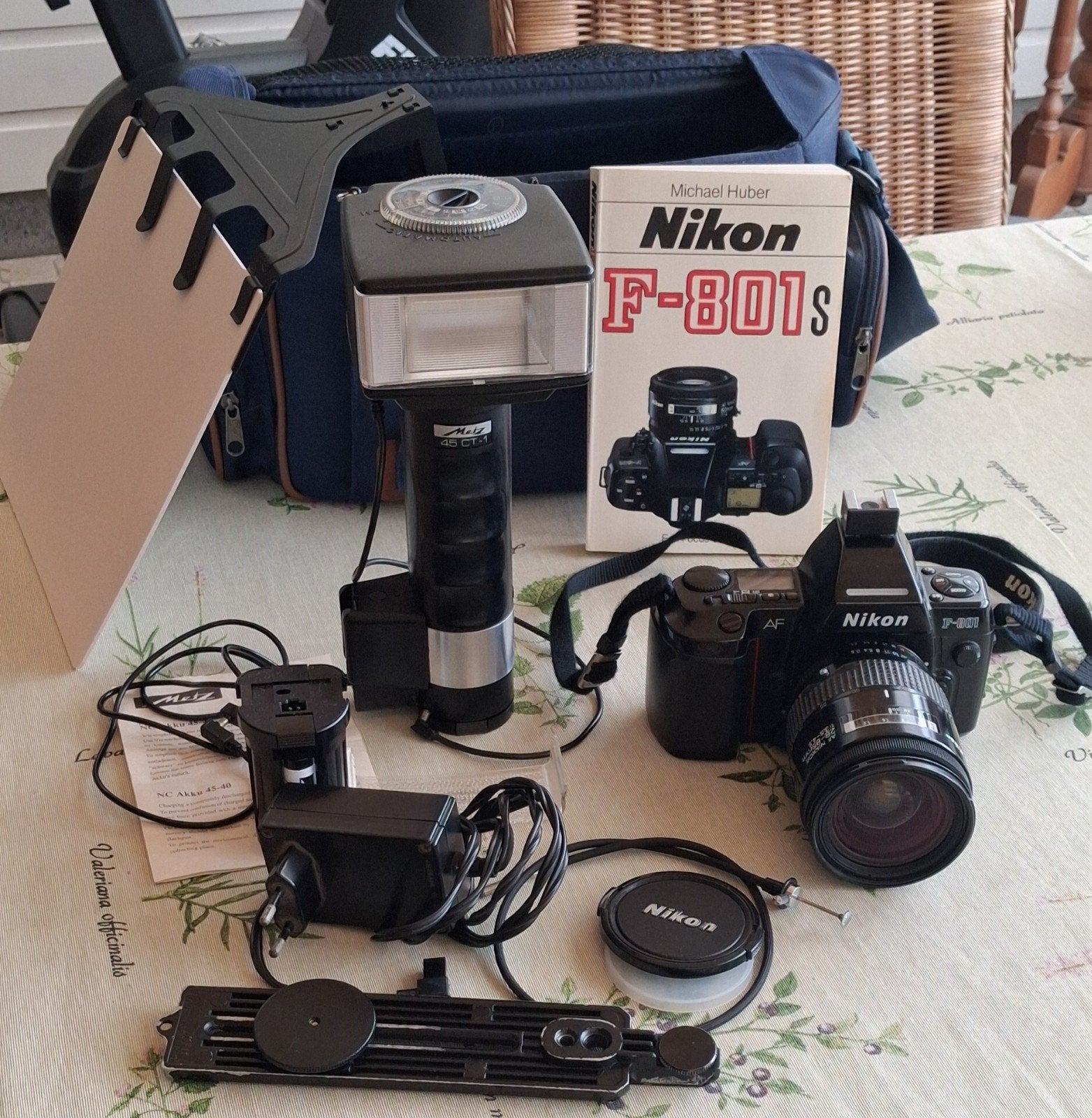Nikon F-801s Spiegelreflexcamera met AF Nikkor 28-85mm lens, Ophalen, Gebruikt, Spiegelreflex, Nikon