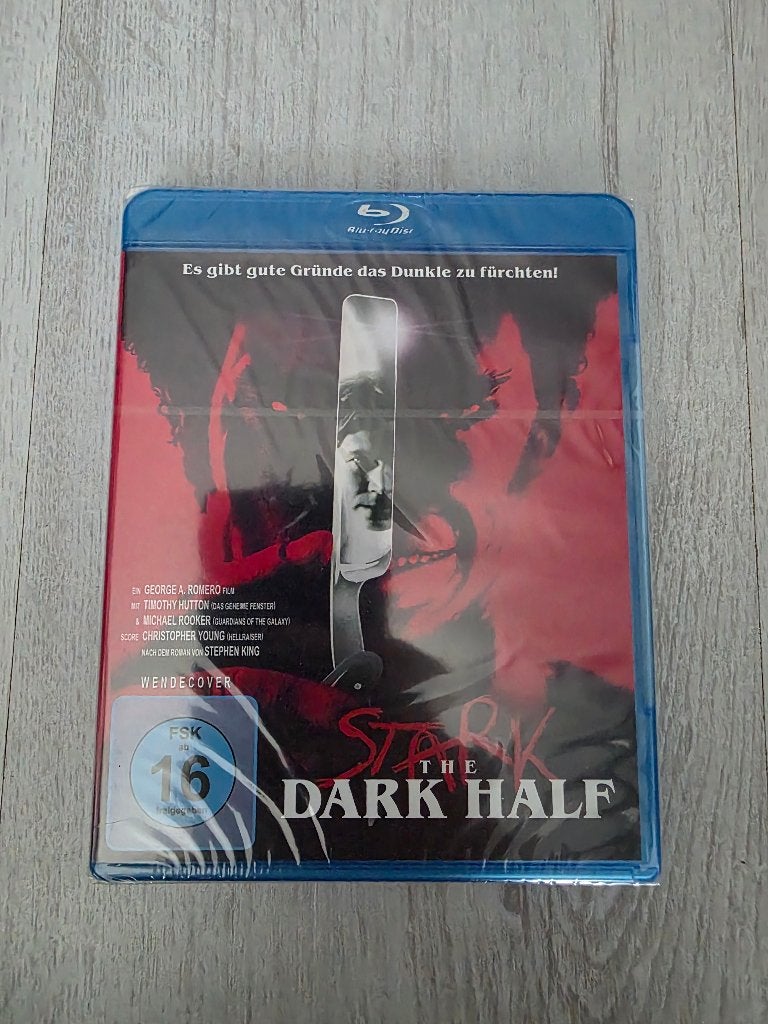 Blu-ray Stephen King's The Dark Half - George A Romero - New, Engels, Vanaf 16 jaar, Film, Engels