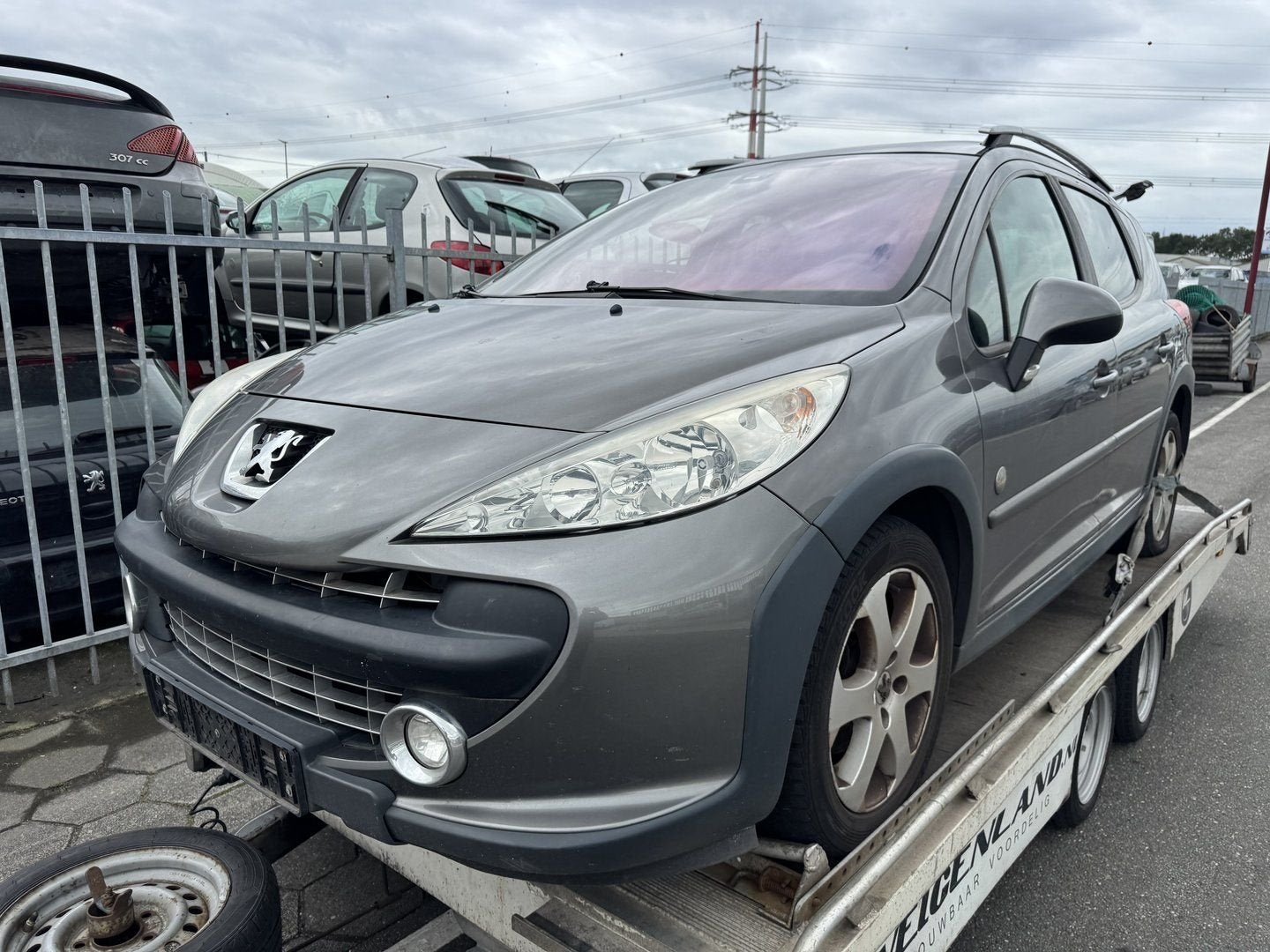 Peugeot 207 SW Outdoor 1.6 VTi XS 2008 veel onderdelen voorr, Gebruikt, -, -, Ophalen of Verzenden