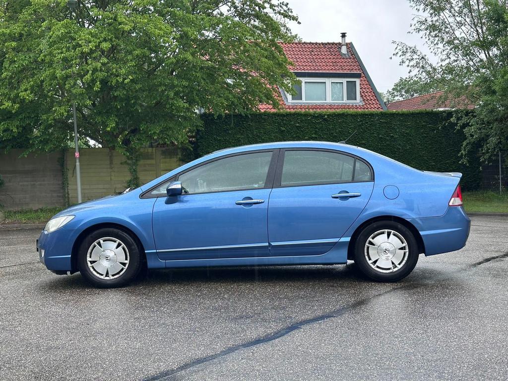 Honda Civic 1.3 Hybrid Comfort Automaat*Stoelverwarming*Crui, Gebruikt, Blauw, Origineel Nederlands, Bedrijf