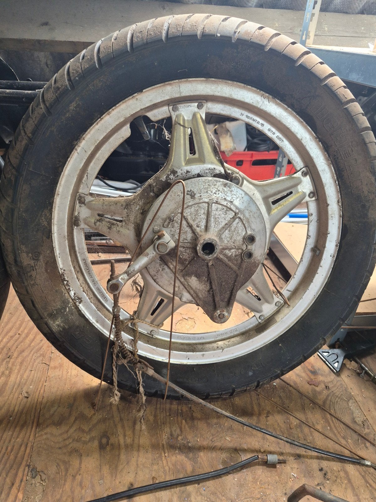 Comstar CB500 velgset D.I.D. Honda four, Motoren, Ophalen of Verzenden