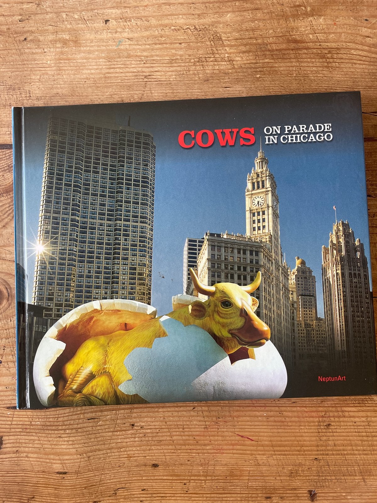 Cows on Parade in Chicago - Kunstboek, Ophalen of Verzenden, Zo goed als nieuw, Amerika