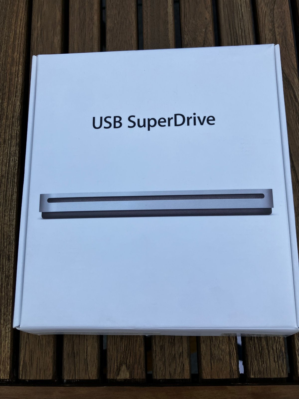 Apple USB SuperDrive - Externe CD/DVD-brander, Computers en Software, Dvd, Ophalen of Verzenden, Zo goed als nieuw, Extern