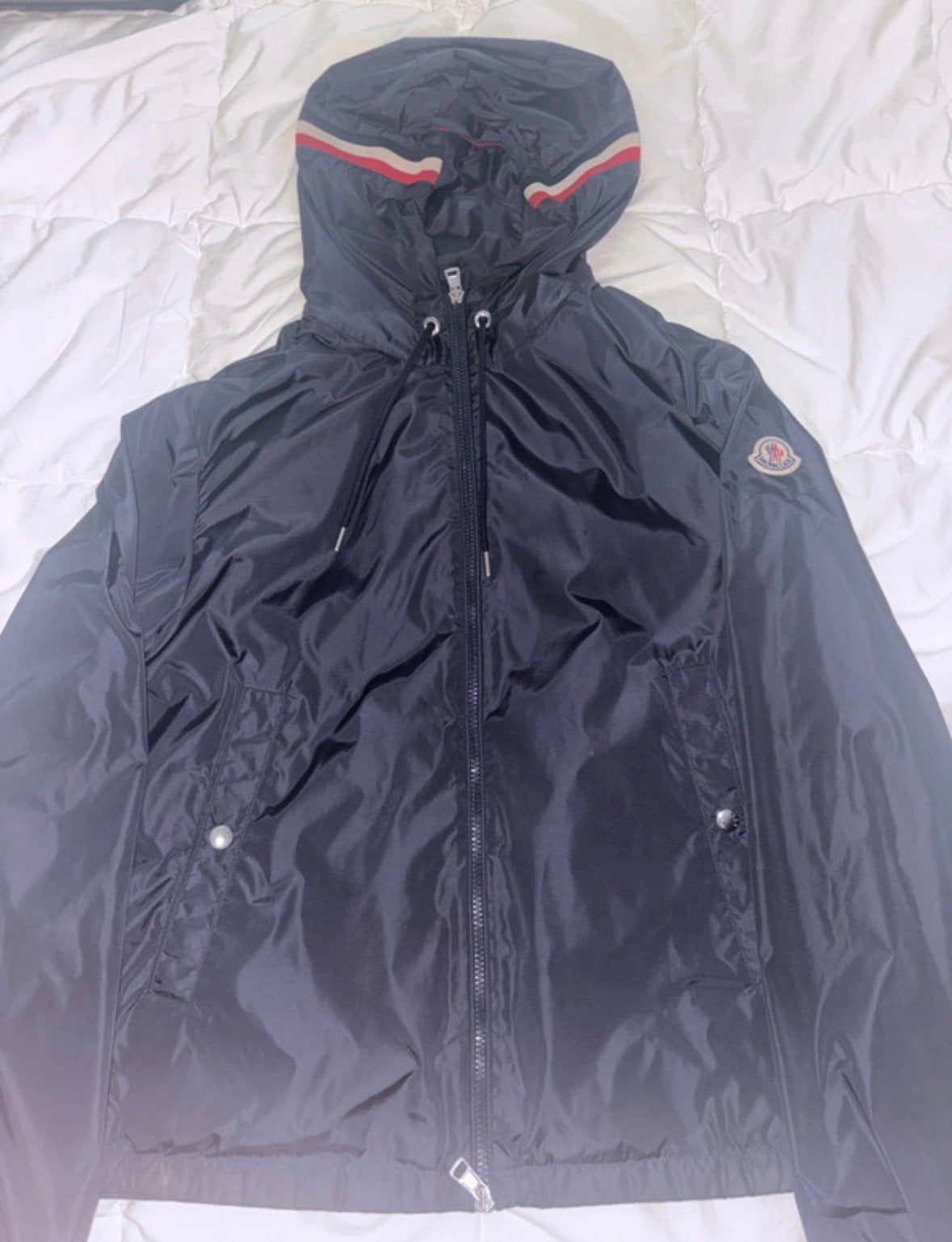 Moncler grimpeurs, Ophalen of Verzenden, Zo goed als nieuw, Maat 48/50 (M), Zwart