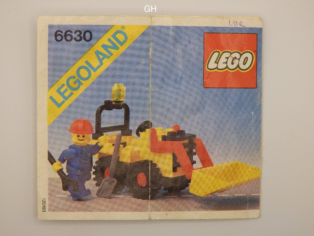 Lego 6630 Vintage Bucket Loader, Compleet, Gebruikt, Lego, Ophalen of Verzenden
