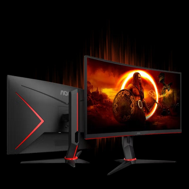 AOC cq27g2u/bk 27” curved (defect), 101 t/m 150 Hz, Curved, Full HD, Niet werkend
